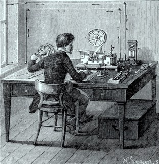 Telegraph by Morse