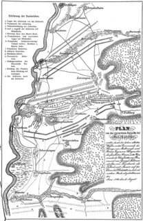 Plan of Zweite Schlacht bei Hoechstaedt