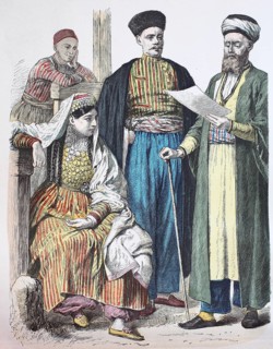 Folk traditional costume
