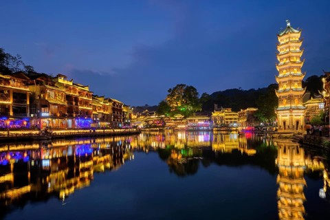 Chinese tourist attraction destination