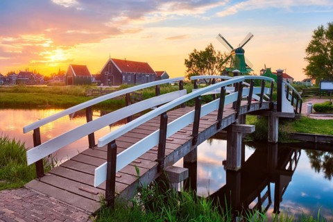 Netherlands rural scene