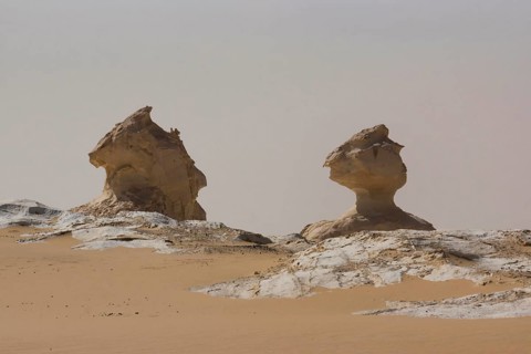 White desert