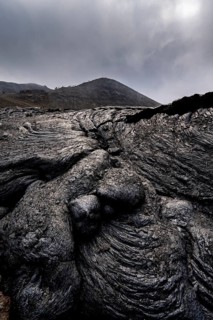 Petrified lava