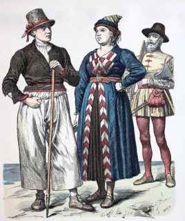 Folk traditional costume