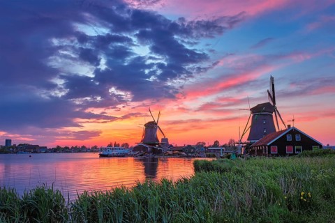 Netherlands rural scene
