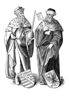 Arch Marshal and Arch Chamberlain of the Empire under Charles IV ca 1370