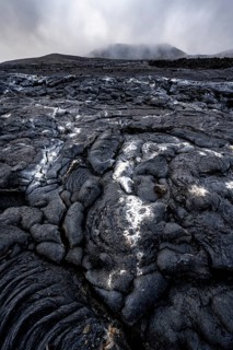 Petrified lava