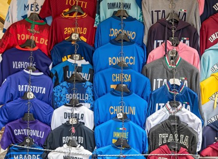 Italian football shirts