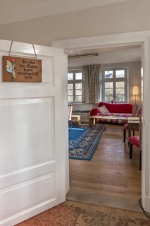 Cafe in private atmosphere furnished in an old farmhouse