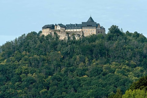 Waldeck Castle above Edersee Reservoir