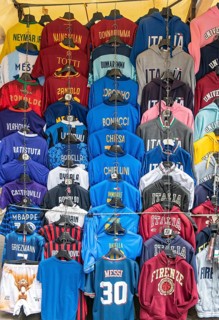 Italian football shirts