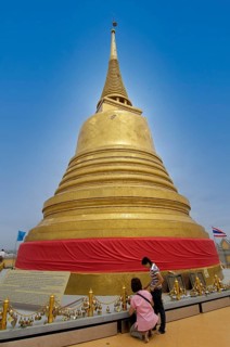 Wat Saket Ratcha Wora Maha Wihan also Wat Sraket or Temple of the Golden Mount