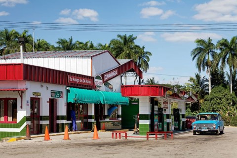 Petrol station . Collantes Heights