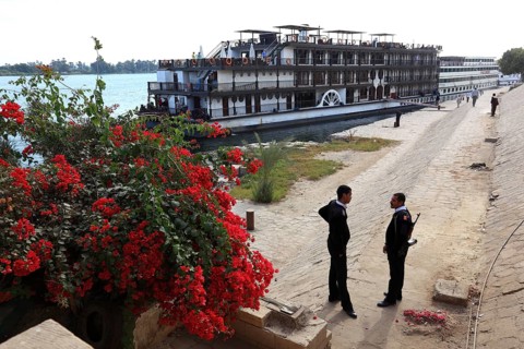 Old paddle steamer