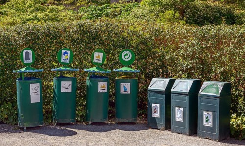 Exemplary waste separation