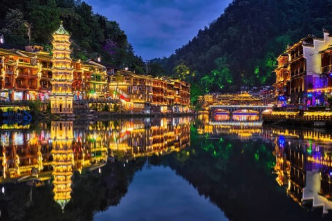 Chinese tourist attraction destination