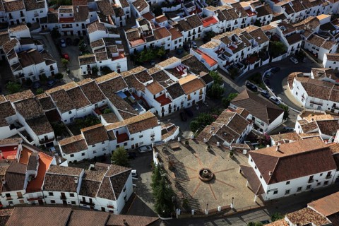 Municipality of Zahara de la Sierra in the province of Cadiz