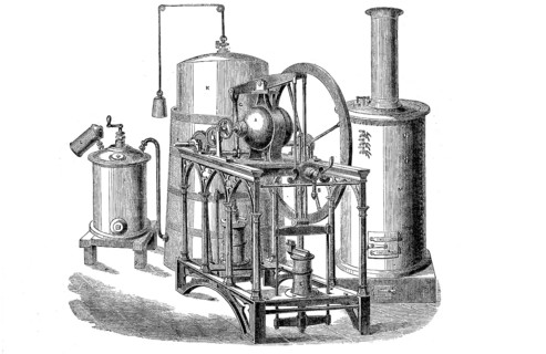 A Machine for the Manufacture of Steam and Soda by Barnott