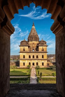 Royal cenotaphs of Orchha in Orchha