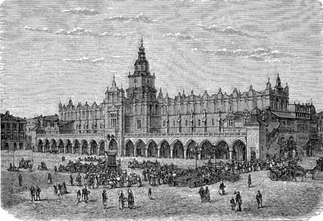 The Market Square of Krakow