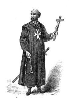 Older traditional costume of the Knights of St. John