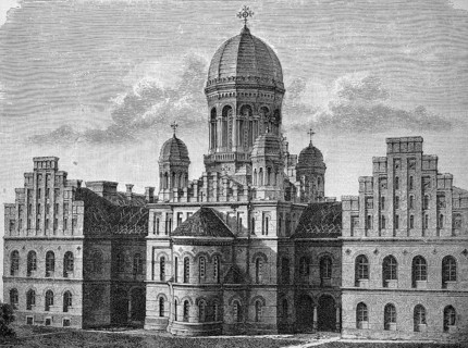 Das erzbischoefliche Palais in Czernowitz