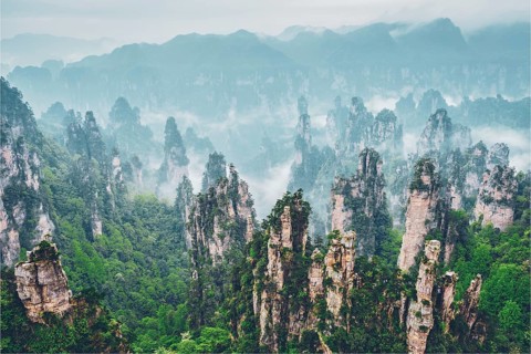 Famous tourist attraction of China