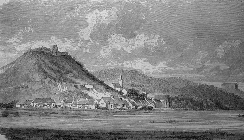 Donaustauf mit der Walhalla im Hintergrund