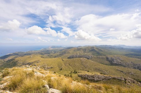 View from Puig des Porrassar