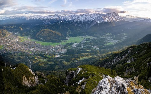 Sunset at the Kramerspitz
