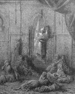 The emir's head is shown in the seraglio