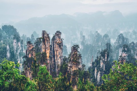 Famous tourist attraction of China