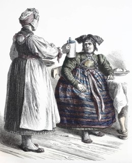Folk traditional costume