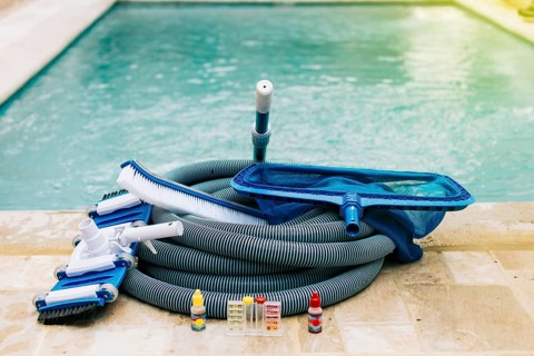 Pool cleaning and maintenance tools