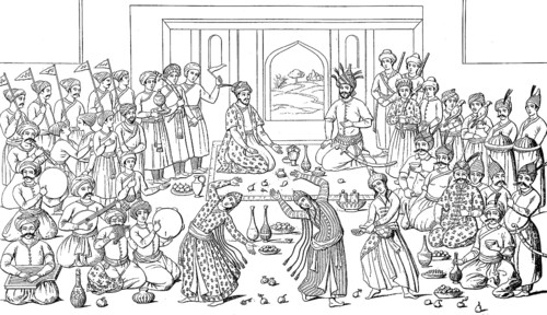 Shah Abbas the Great receives the Indian Sultan Tamareb Omayum