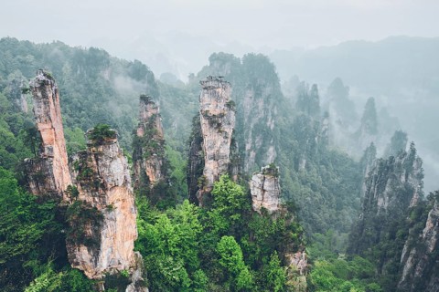 Famous tourist attraction of China