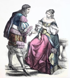 Folk traditional costume