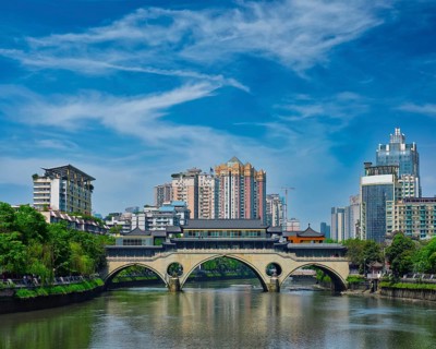 Famous landmark of Chengdue