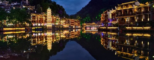 Chinese tourist attraction destination