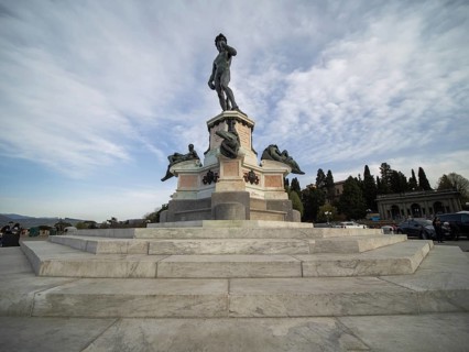 Statue of David in Piazzale Michelangelo