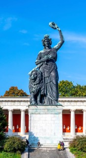 Bavaria Statue and Hall of Fame at Theresienwiese
