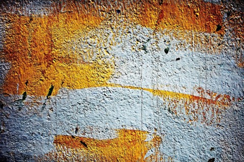 Painted plaster wall texture