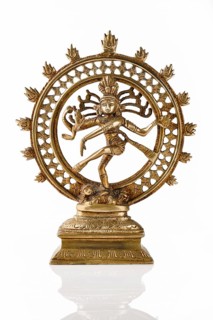 Bronze statue of indian hindu god Shiva Nataraja
