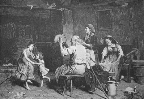 Sonntagnachmittag im Bauernzimmer