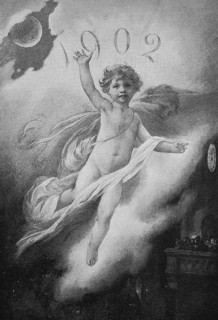 Allegorie fuer das neue Jahr 1902