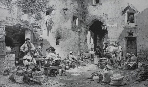 Markt in Subiaco