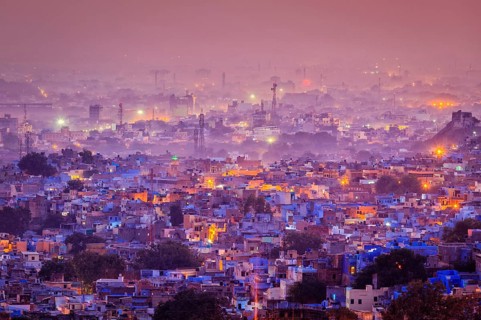 Aerial view of Jodhpur