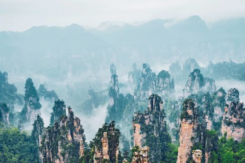 Famous tourist attraction of China