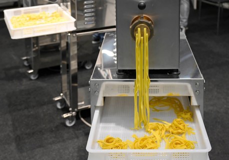 Pasta machine noodles