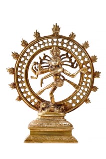 Bronze statue of indian hindu god Shiva Nataraja